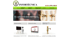 Desktop Screenshot of infortecnica.com