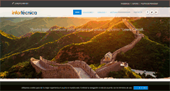 Desktop Screenshot of infortecnica.es